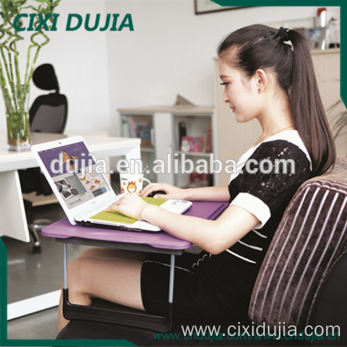 dujia Foldable design height adjustable bedroom Laptop desk